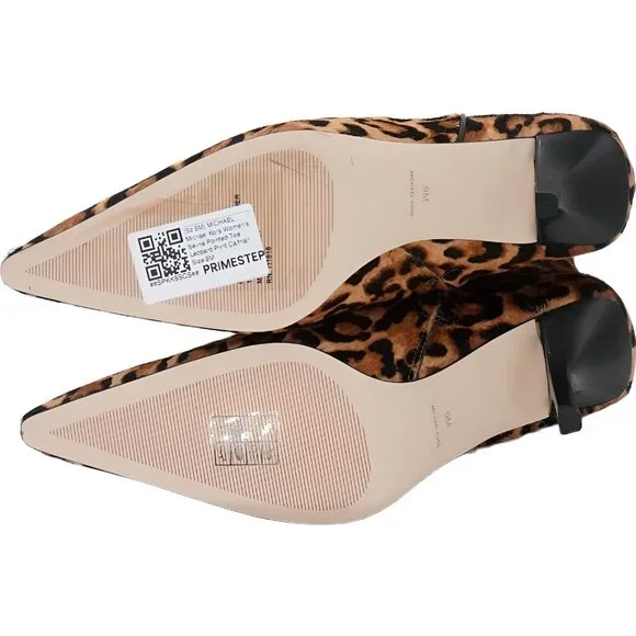 Michael Kors Selina Pointed-Toe Leopard Ankle Boot - Women's US 9M - Picture 6 of 6